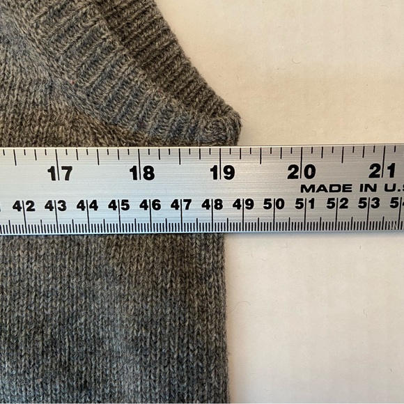 Men’s Wool Front Button Knit Vest Large - Picture 6 of 7